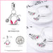 925 Sterling Silver Music Earphone Charms Beads Fit Pandora