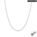 925 Sterling Silver Necklace Chain Lobster Clasp Rose Gold