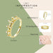 925 Sterling Silver Princess Crown Gold Colour Rings