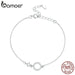 925 Sterling Silver Ring Bracelet For Women