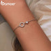 925 Sterling Silver Ring Bracelet For Women