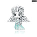 925 Sterling Silver Snow Fairy Charm For Plated Platinum