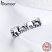 925 Sterling Silver Stackable Animal Collection Elephant