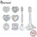 925 Sterling Silver Wedding Series Heart Of Rose Bead Dress