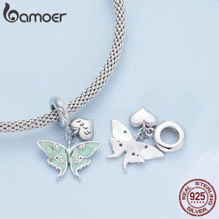 925 Sterling Silver Wizard Of Oz Butterfly Pendant Fit