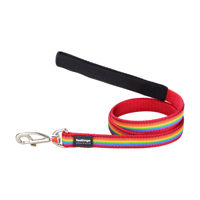 Dog Lead By Red Dingo Style Rainbow 2 x 120 cm