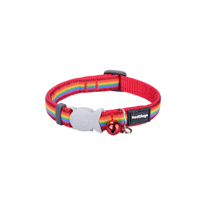 Cat Collar By Red Dingo Rainbow Multicolour