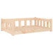 Dog Bed 95.5x65.5x28 Cm Solid Wood Pine Nttxpp