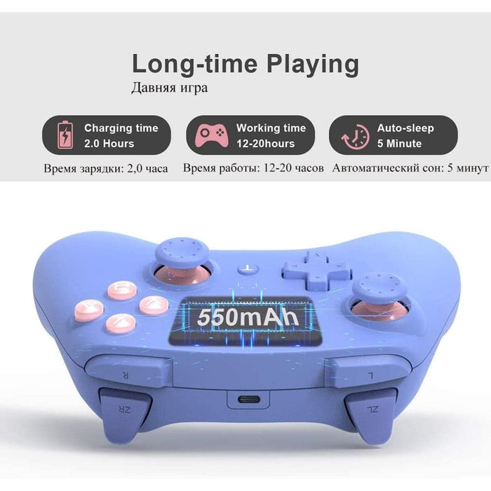 9607 Wireless Switch Pro Controller For Nintendo Lite