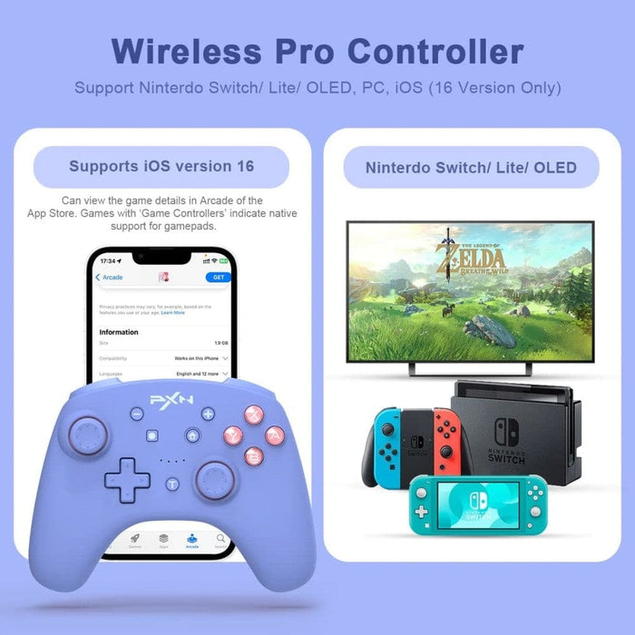 9607 Wireless Switch Pro Controller For Nintendo Lite