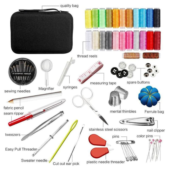 98pcs Multi-function Sewing Kit Needle Thread Cross Stitch