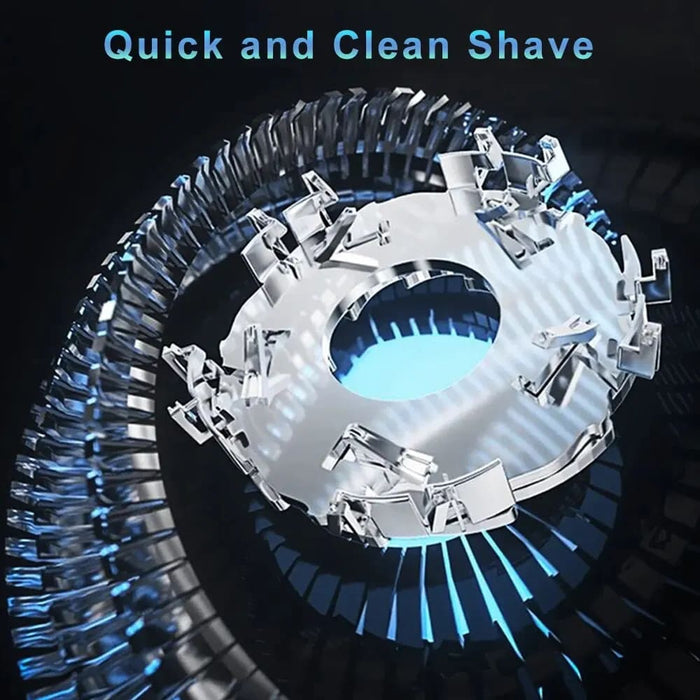 9d Electric Shaver Usb Car Mounted Rechargeable Razor