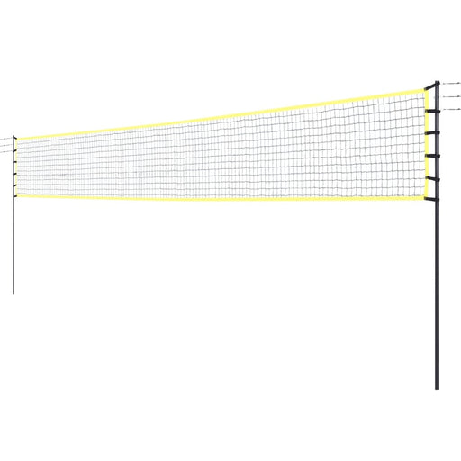 9m Portable Volleyball Net Set With Ball Boundary Lines