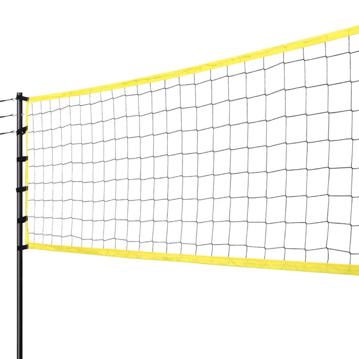 9m Portable Volleyball Net Set With Ball Boundary Lines