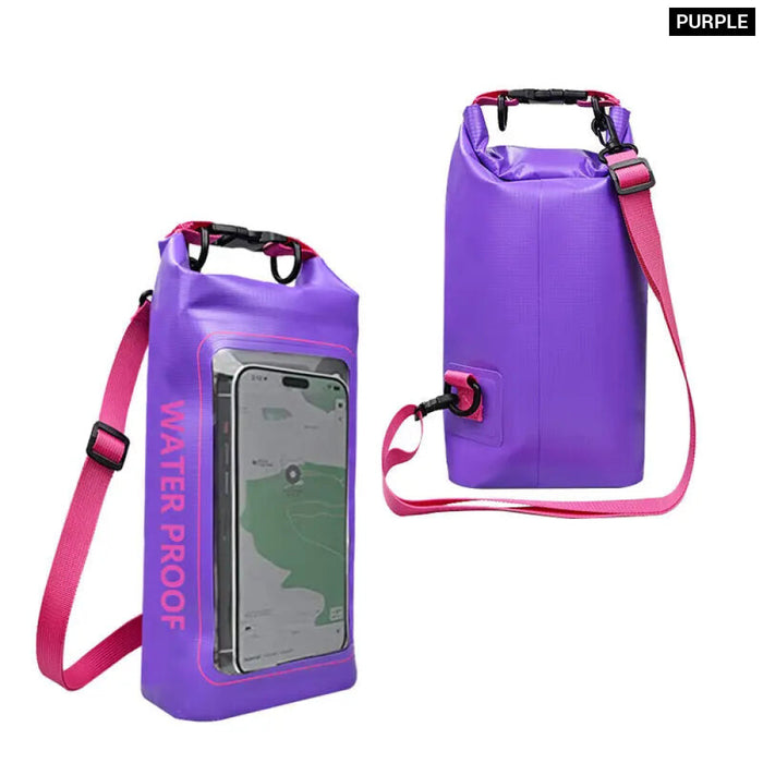 2l Waterproof Touch Screen Dry Bag for Outdoor Sports