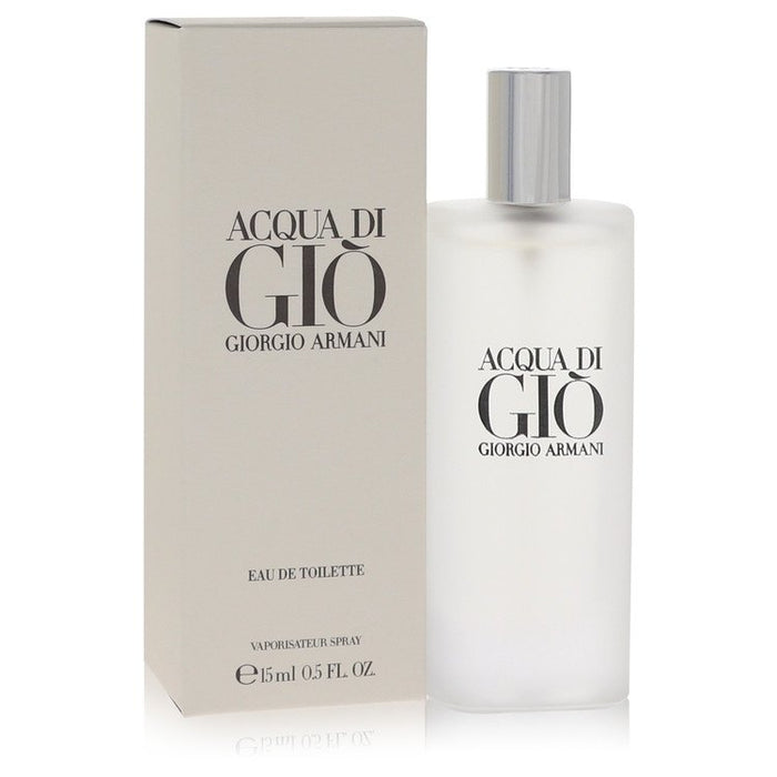 Acqua Di Gio Eau De Toilette Spray By Giorgio Armani For Men-15 Ml