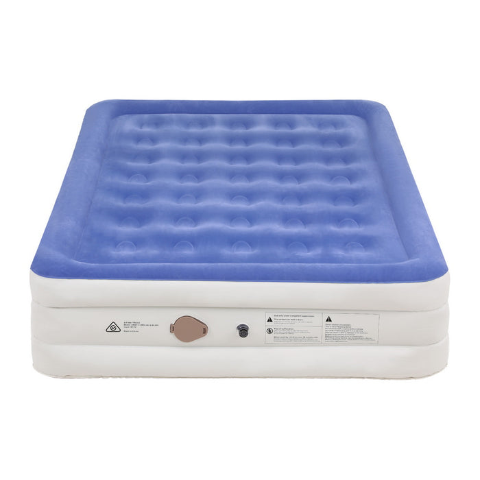 Air Mattress Queen Inflatable Bed 46Cm Air Bed Cube