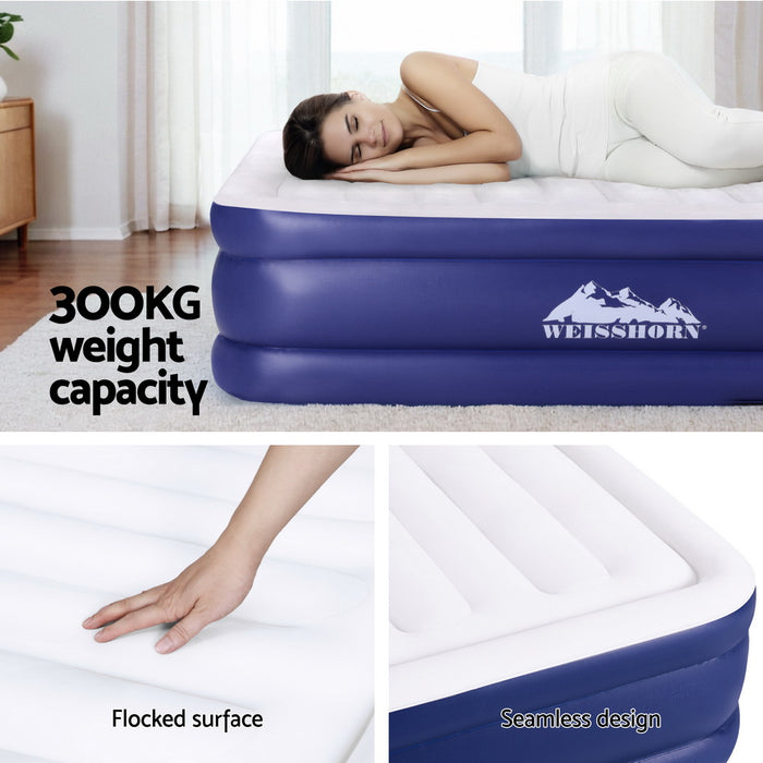 King Size Air Mattress Inflatable Bed Air Bed 51Cm