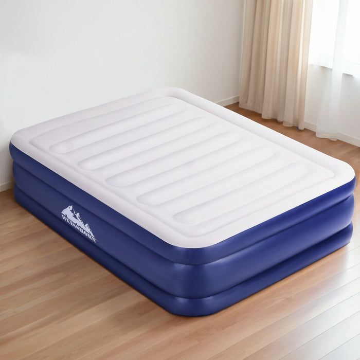 Queen Size Air Mattress Inflatable Bed Air Bed 51Cm