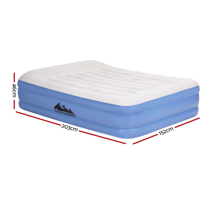 Air Mattress Queen Inflatable Bed 46Cm Air Bed