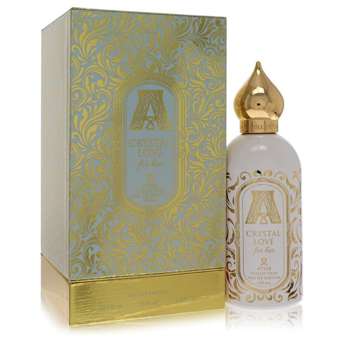 Attar Crystal Love Eau De Parfum Spray For Women-100 Ml