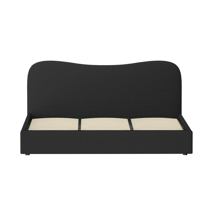 Bed Frame King Size Boucle Dara