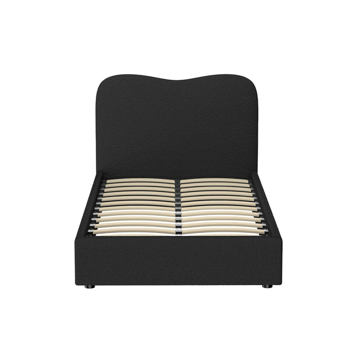 Bed Frame King Single Size Boucle Dara