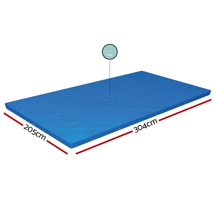 Pool Cover 58106 Fits 3X2.01M Above Ground Swimming Pool Pe Blanket