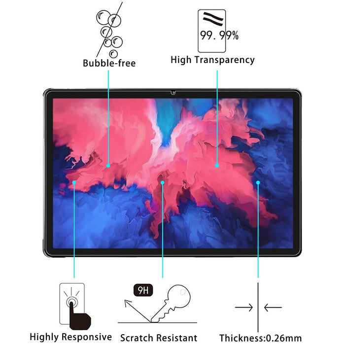 For Lenovo Tab P11 / Tab P11 5G / Xiaoxin Pad 11 Inch / Motorola Moto Tab G70 / Blackview Tab 16 / Tcl Nxtpaper 11 9H Tempered Glass Film