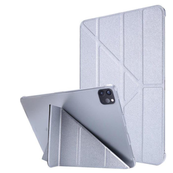 Silk Texture Horizontal Deformation Flip Leather Tablet Case with Holder