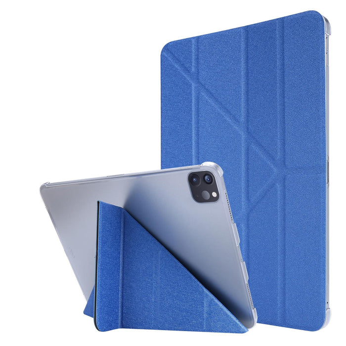 Silk Texture Horizontal Deformation Flip Leather Tablet Case with Holder