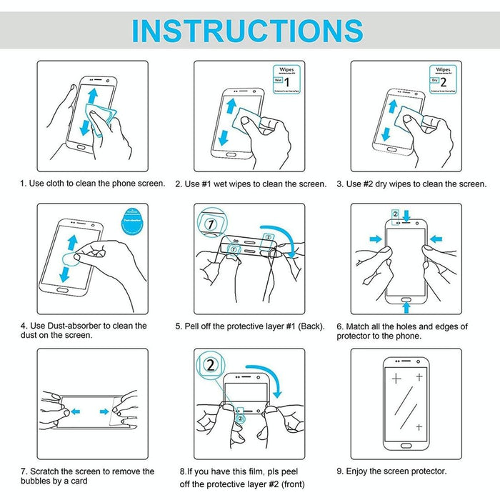 For Samsung Galaxy Tab S7 Fe / T730 Matte Paperfeel Screen Protector