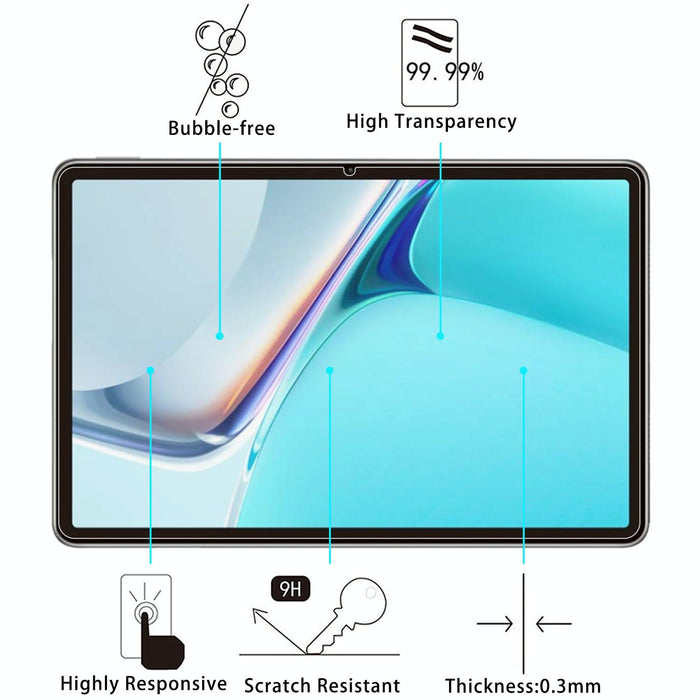 For Huawei Matepad 11 2021 / Honor Tablet V7 Pro / Honor Pad V8 9H 2.5D Explosion-Proof Tempered Glass Film