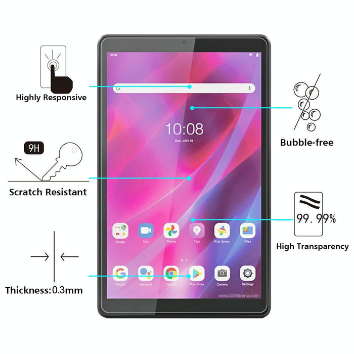 For Lenovo Tab M8 3Rd Gen 9H 2.5D Explosion-Proof Tempered Tablet Glass Film