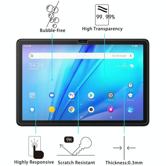 For Tcl Tab 10S / Huawei Enjoy Tablet 2 9H 2.5D Explosion-Proof Tempered Tablet Glass Film