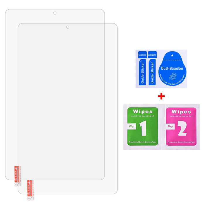 For Alcatel Joy Tab 2 / 3T 8.0 2 Pcs 9H 2.5D Explosion-Proof Tempered Tablet Glass Film