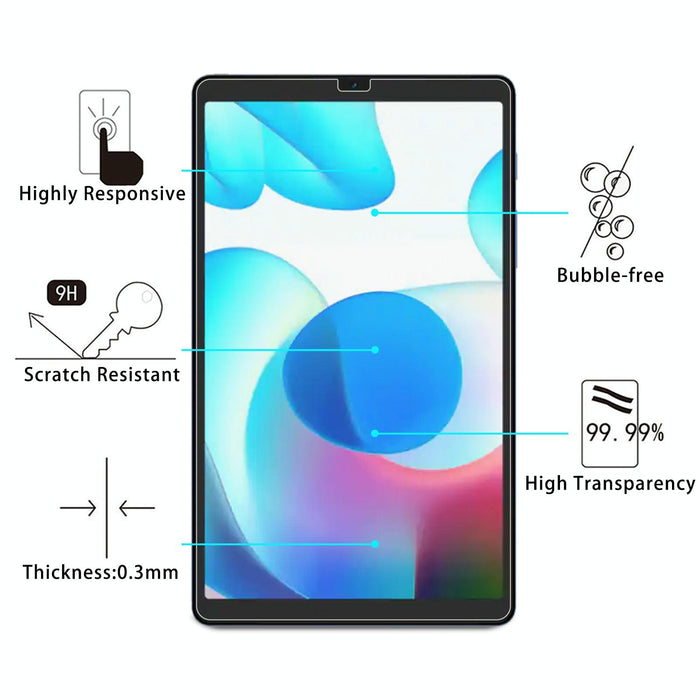 For Realme Pad Mini 9H 2.5D Explosion-Proof Tempered Tablet Glass Film