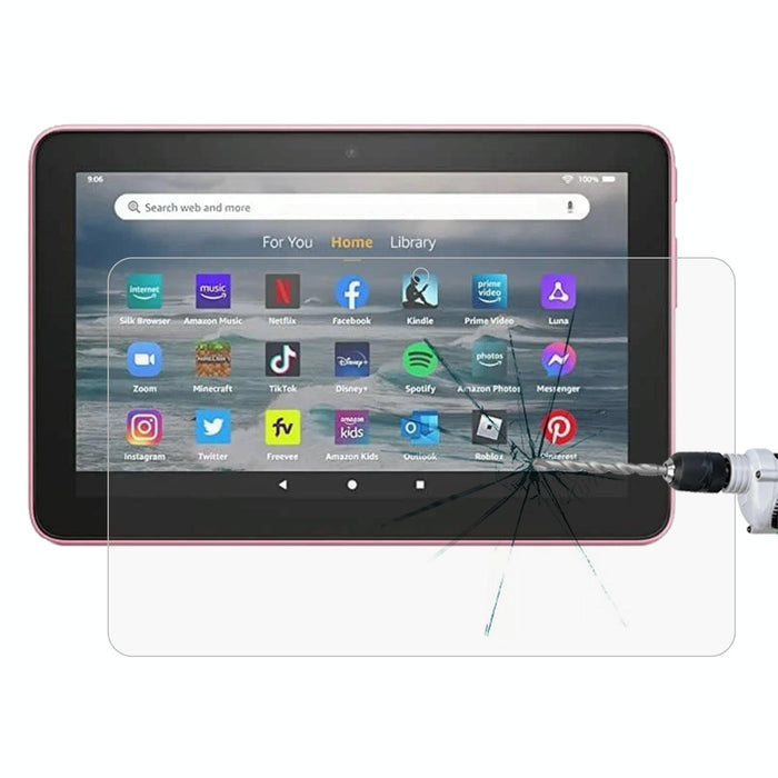 For Amazon Kindle Fire 7 2022 9H 2.5D Explosion-Proof Tempered Tablet Glass Film