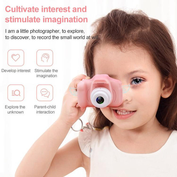 X2S 2.0 Inch Lcd Screen Mini Children Camera Digital Camera - Hd 1300W