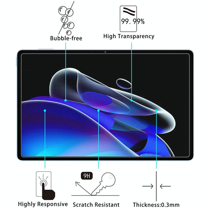 For Realme Pad X 9H 0.3Mm Explosion-Proof Tempered Glass Film