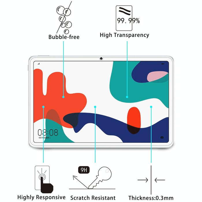 2 Pcs For Huawei Matepad Pro 10.4 9H 0.3Mm Explosion-Proof Tempered Glass Film