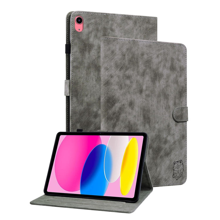 Tiger Pattern Flip Leather Tablet Case for iPad 10th Gen 10.9 2022