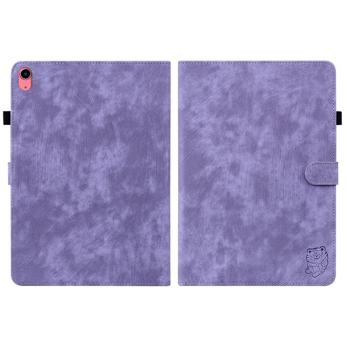 Tiger Pattern Flip Leather Tablet Case for iPad 10th Gen 10.9 2022