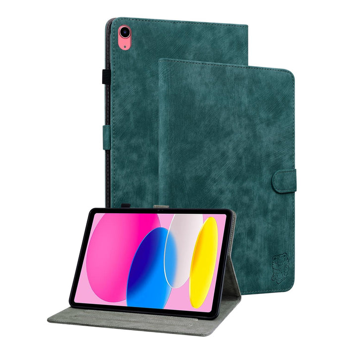 Tiger Pattern Flip Leather Tablet Case for iPad 10th Gen 10.9 2022