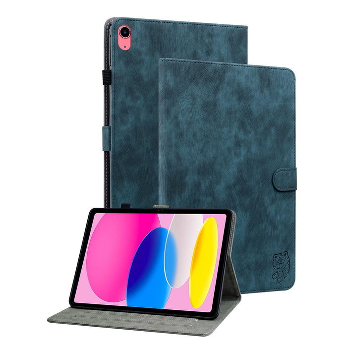 Tiger Pattern Flip Leather Tablet Case for iPad 10th Gen 10.9 2022