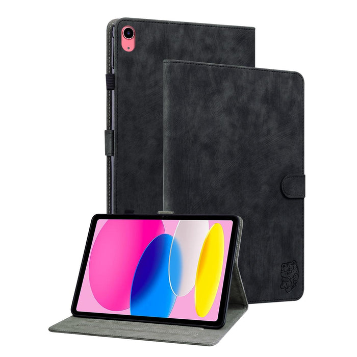 Tiger Pattern Flip Leather Tablet Case for iPad 10th Gen 10.9 2022