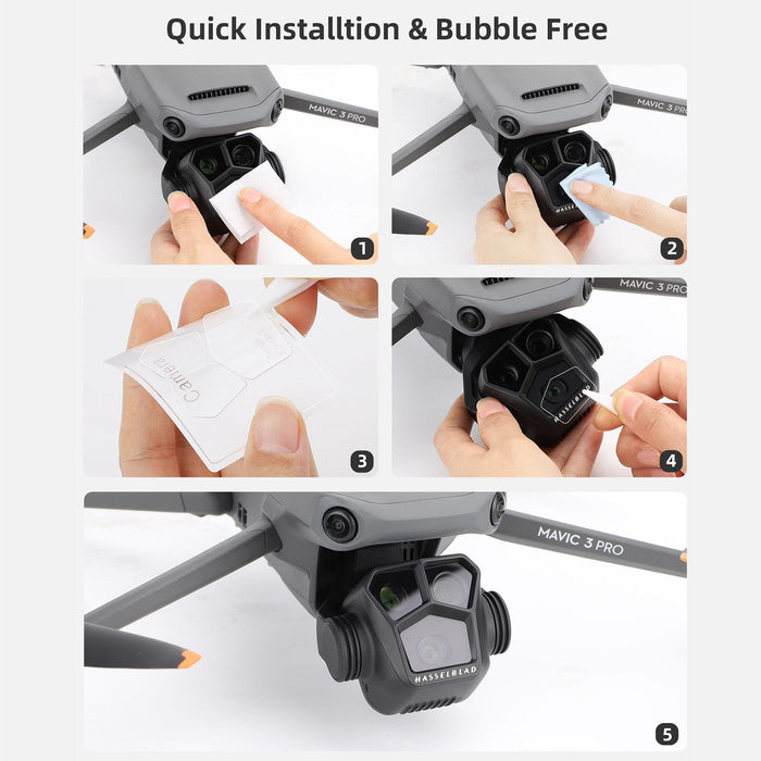 2 Sets  HD Explosion proof Tempe Glass Film for DJI Mavic 3 Pro