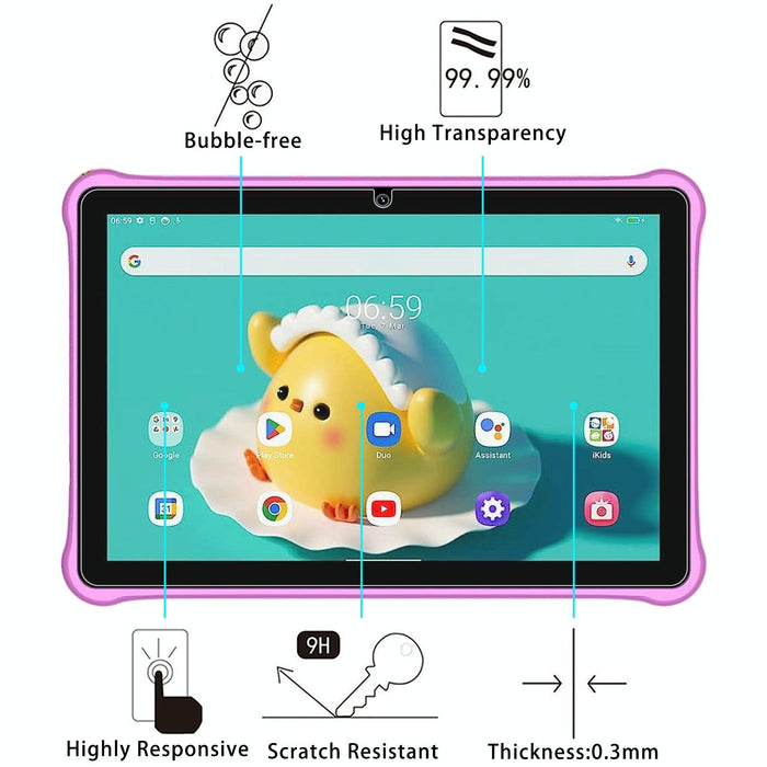 2Pcs 9H 0.3Mm Explosion-Proof Tempered Glass Film