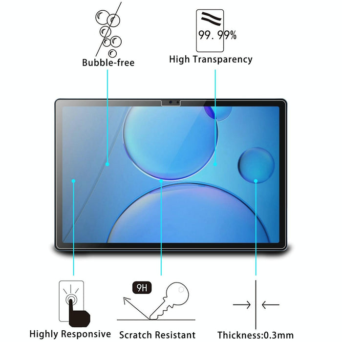 2Pcs 9H 0.3Mm Explosion-Proof Tempered Glass Film