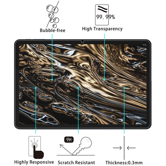 2Pcs 9H 0.3Mm Explosion-Proof Tempered Glass Film